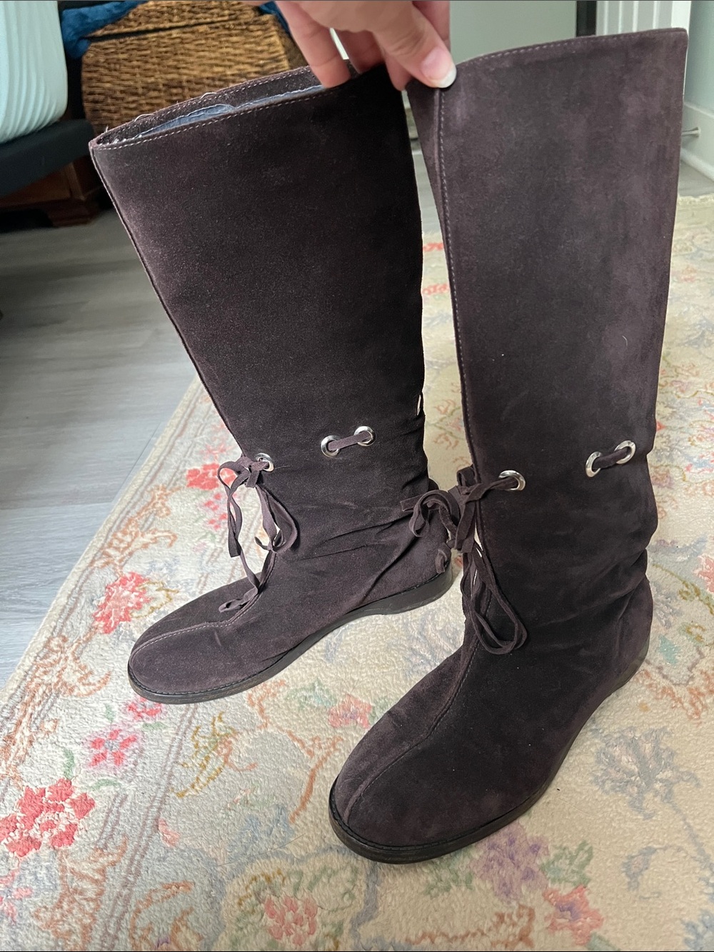 Jimmy Choo Genuine Suede Boots Sz 8